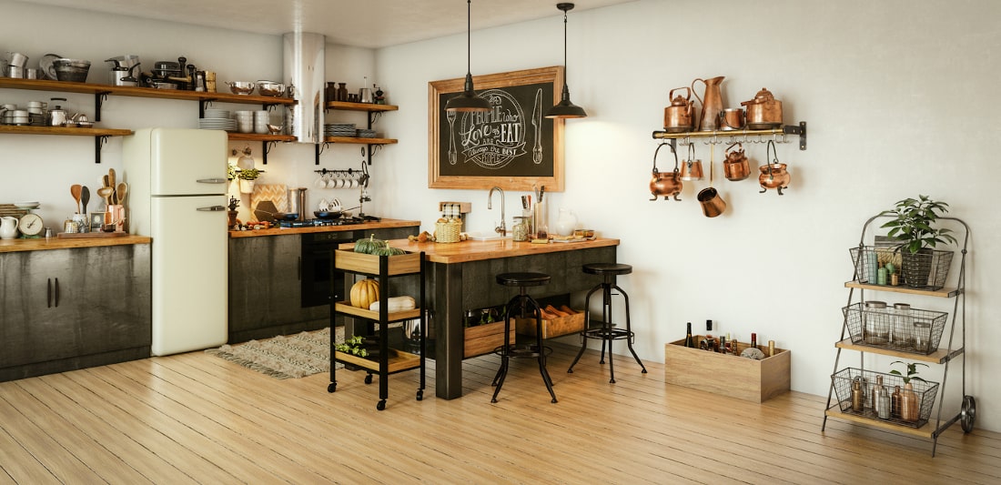 rustic-basement-kitchen